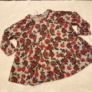 Kim & Cami 3/4 sleeve 2x woman's top NWT
